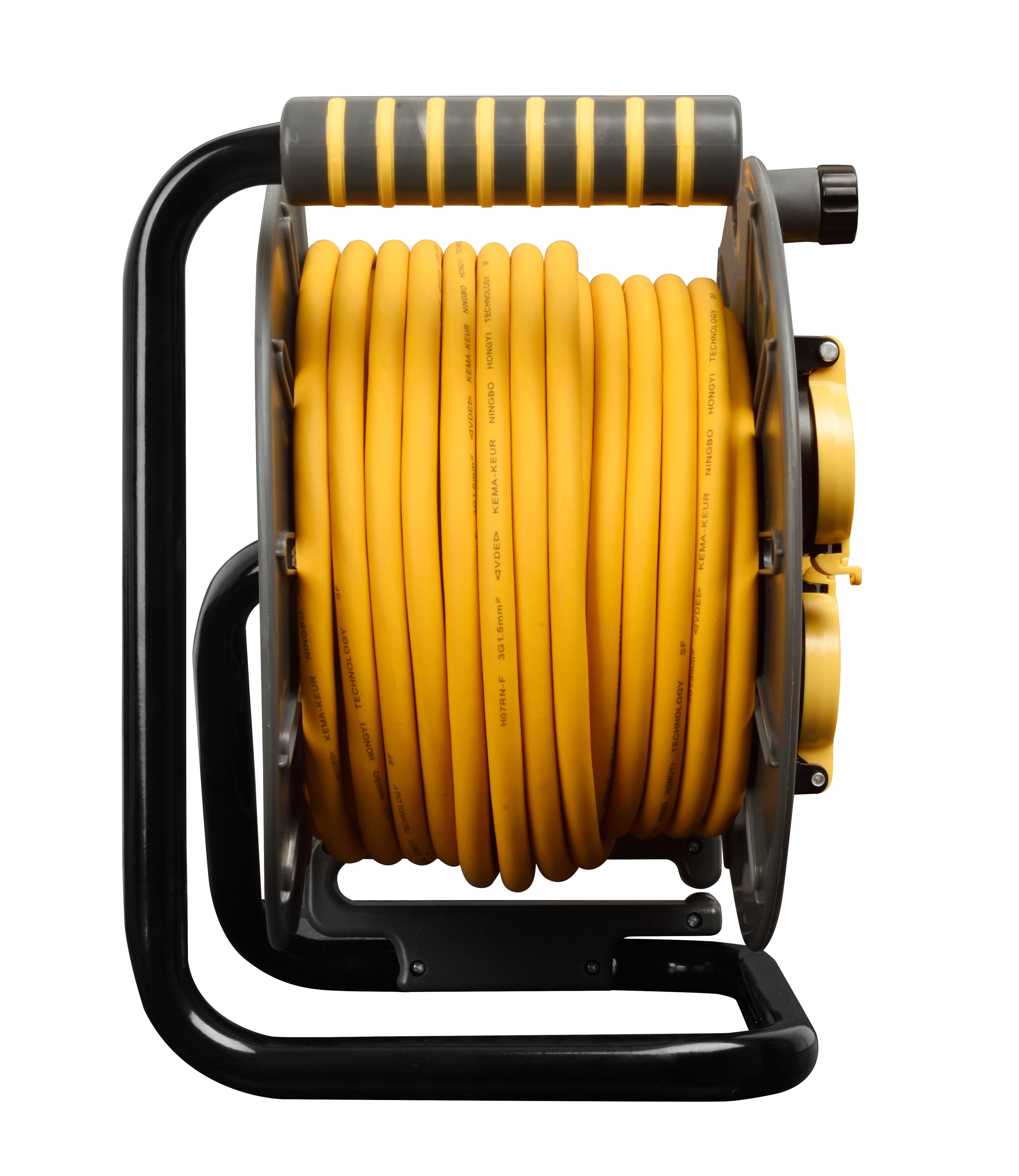 ENROLLACABLE EXTERIOR 3 TOMAS CABLE 3X2.5MM2 25 METROS IP55 - 3