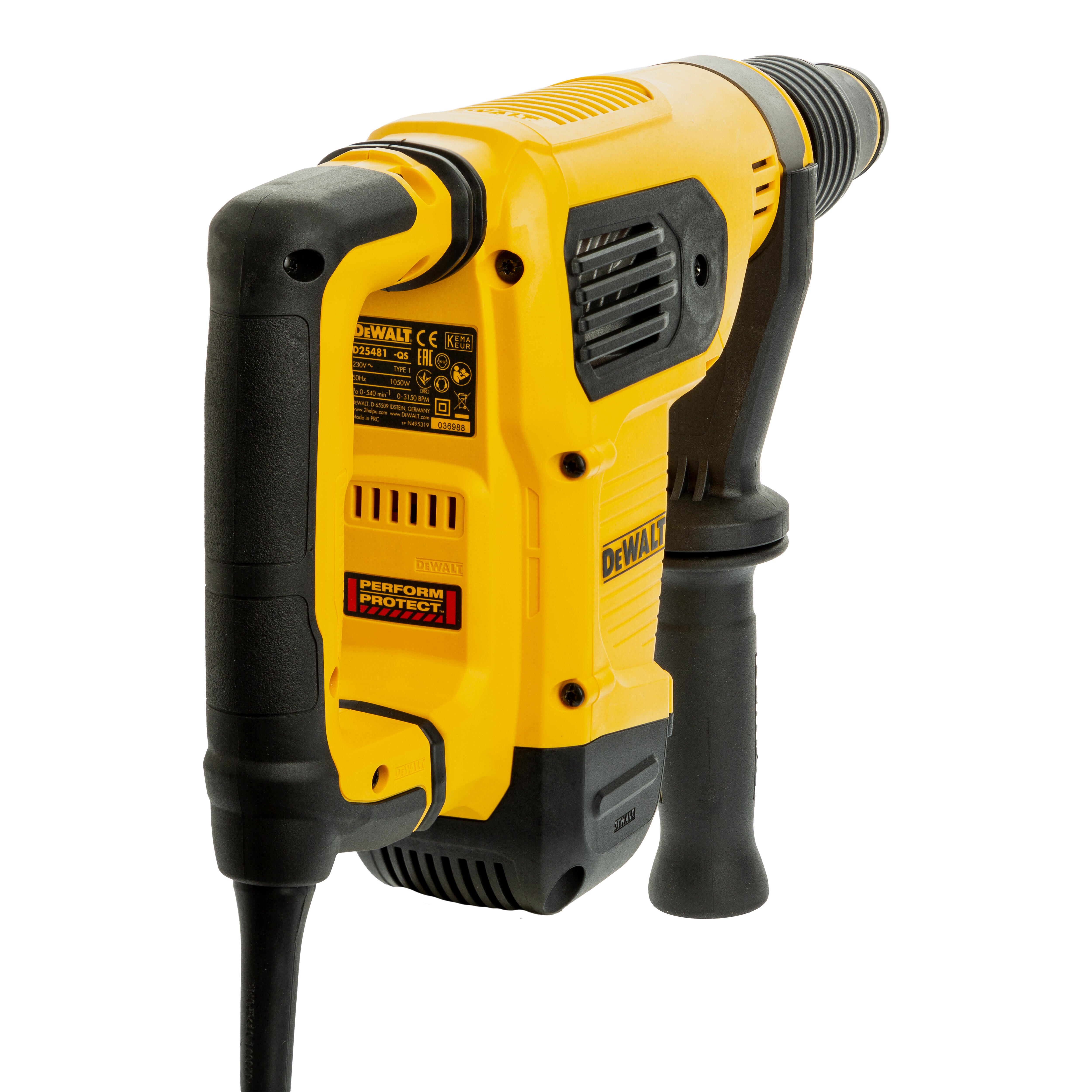 MARTILLO COMBINADO DEWALT D25481K 1050W 6.1J - 3