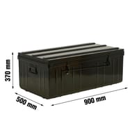BAUL HERRAMIENTAS METAL 90X50X37CM SIMON - 2