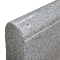 BORDILLO DE HORMIGÓN CURVO GRIS CALIZO 50X25X7CM - 2