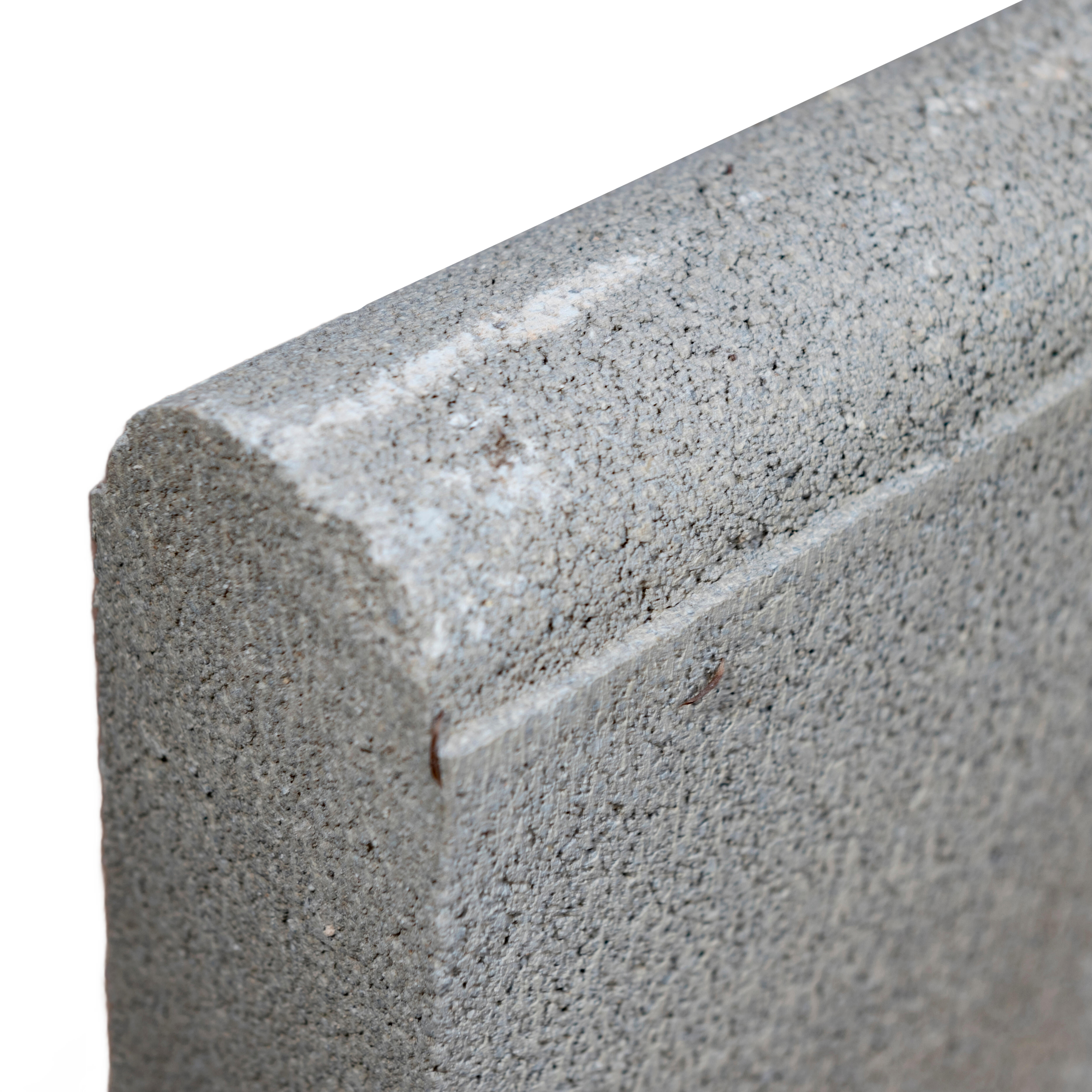 BORDILLO DE HORMIGÓN CURVO GRIS CALIZO 50X25X7CM - 2