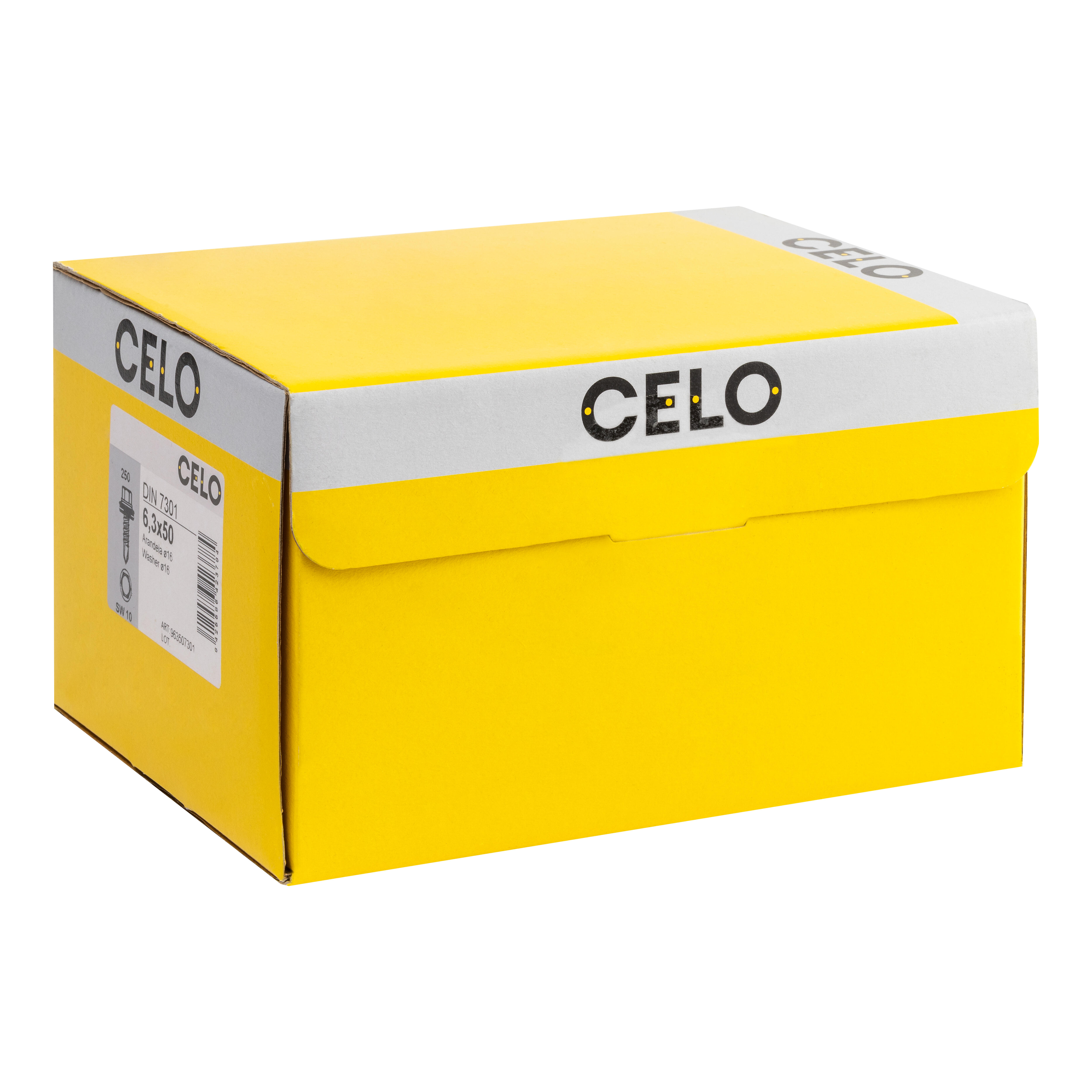 TORNILLOS ROSCA CHAPA PARA METAL CINCADOS 6,3X50MM. 250UDS - 2