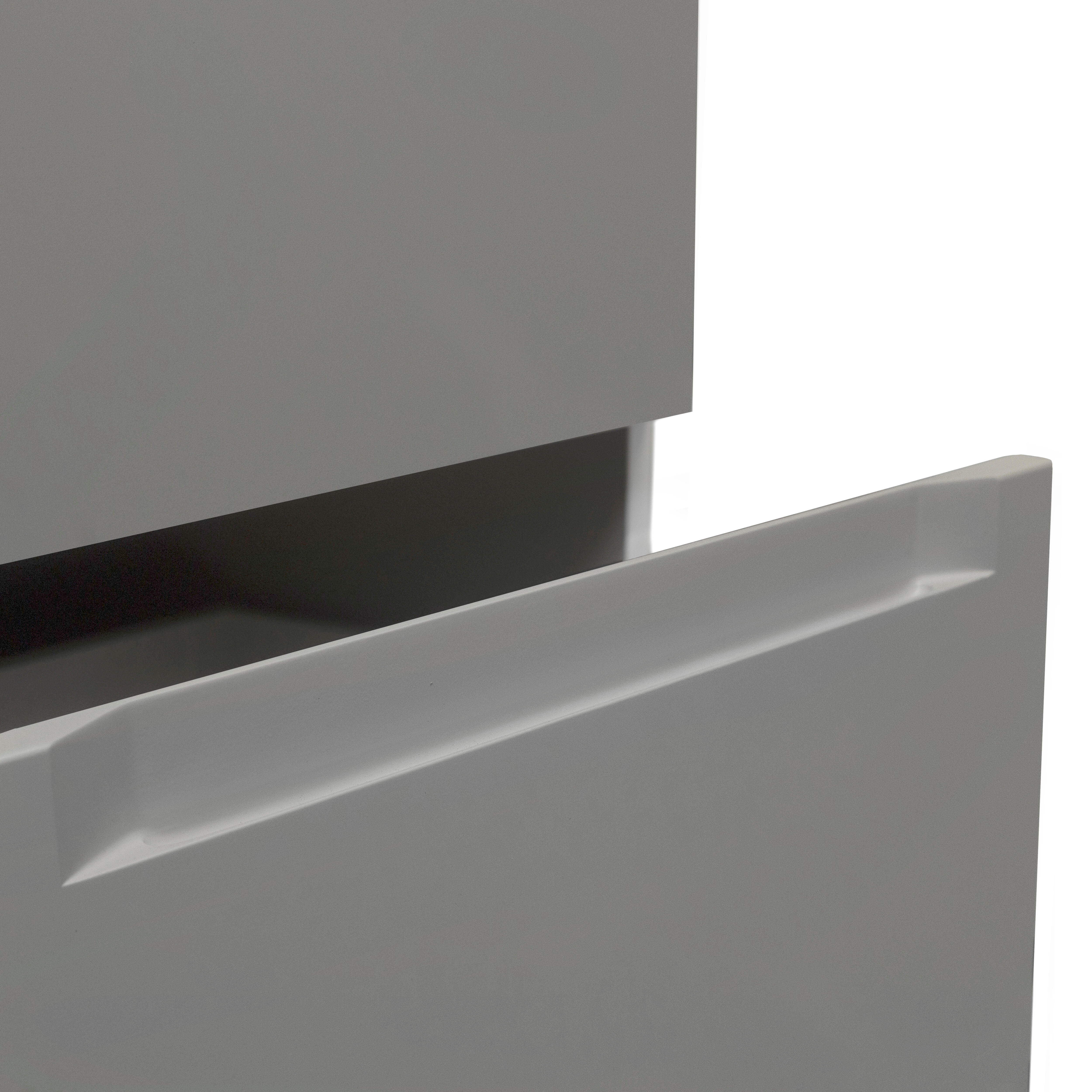 MUEBLE DE BAÑO CON LAVABO ROCA BORNEO GRIS CLARO 80.5X46CM - 3