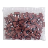 PORTAESTANTES DE CLAVAR MARRON . 100 UDS - 2