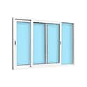 VENTANA ALUMINIO CORREDERA BLANCA 150X100CM - 2