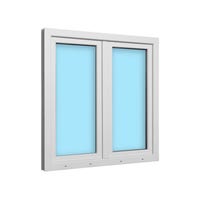 VENTANA PVC OSCILOBATIENTE BLANCA 120X120CM  - 3