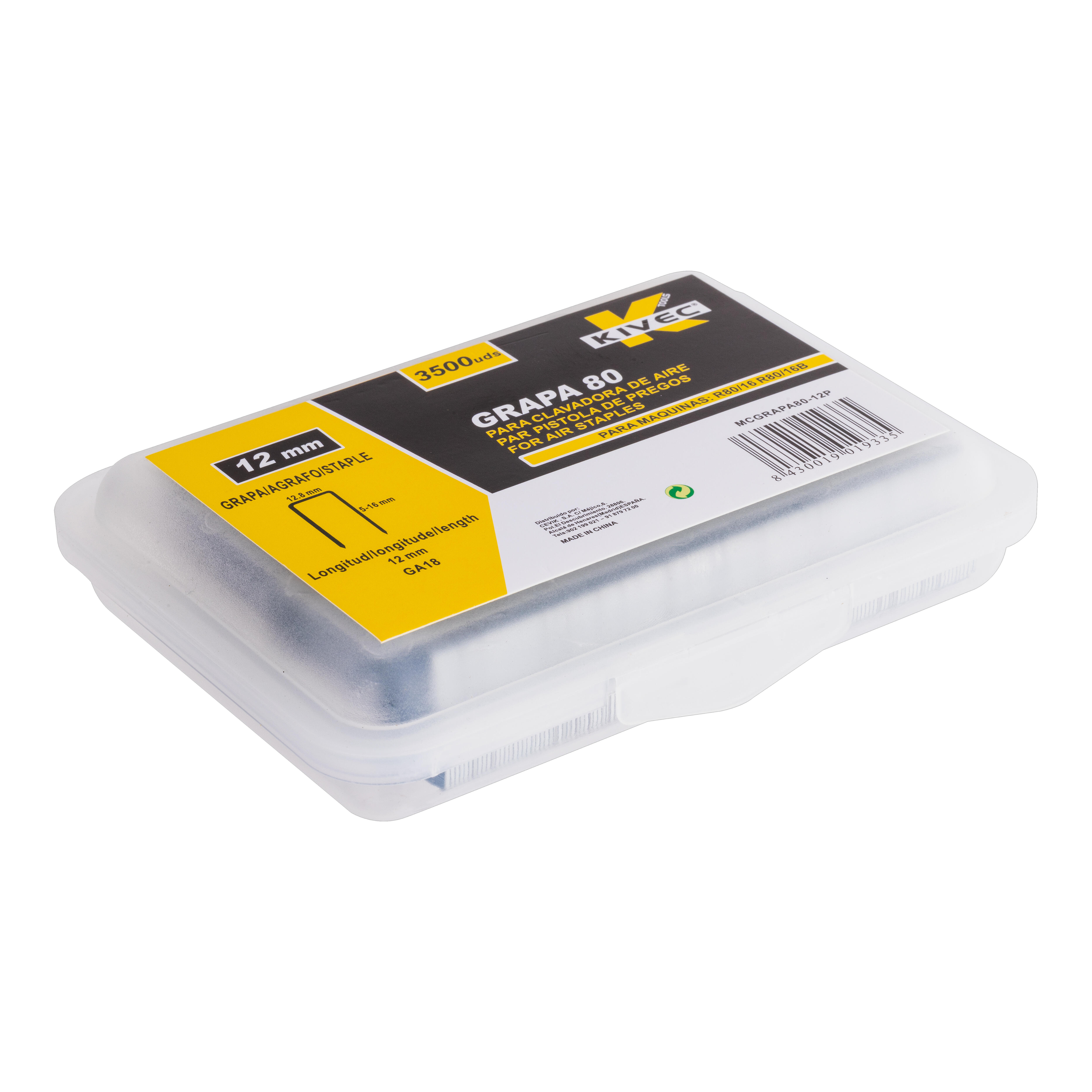 3500 GRAPAS GRAPADORA NEUMATICA 12 MM - 2