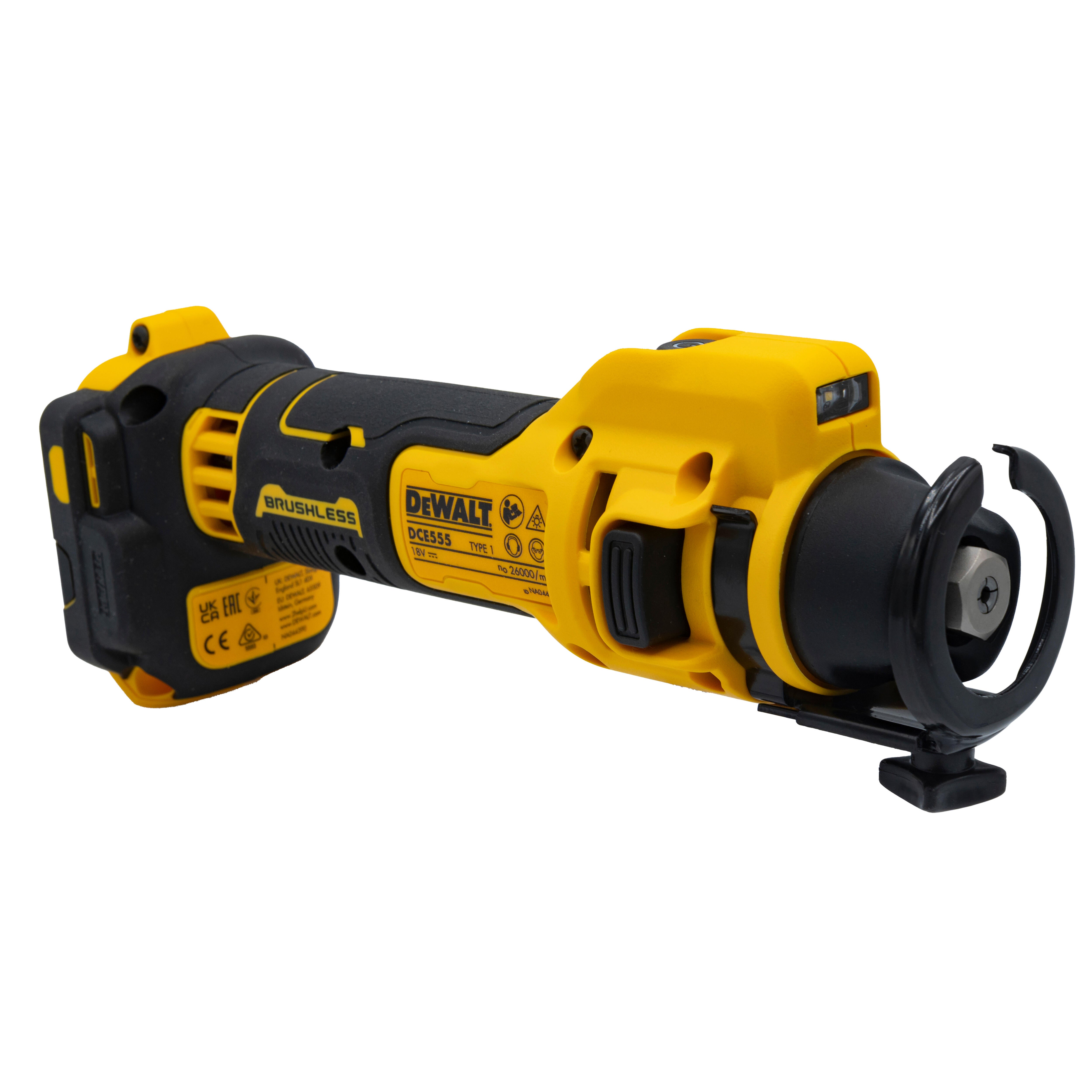 SIERRA PLACA YESO BATERÍA 18V DEWALT DCE555N BRUSHLESS - 3