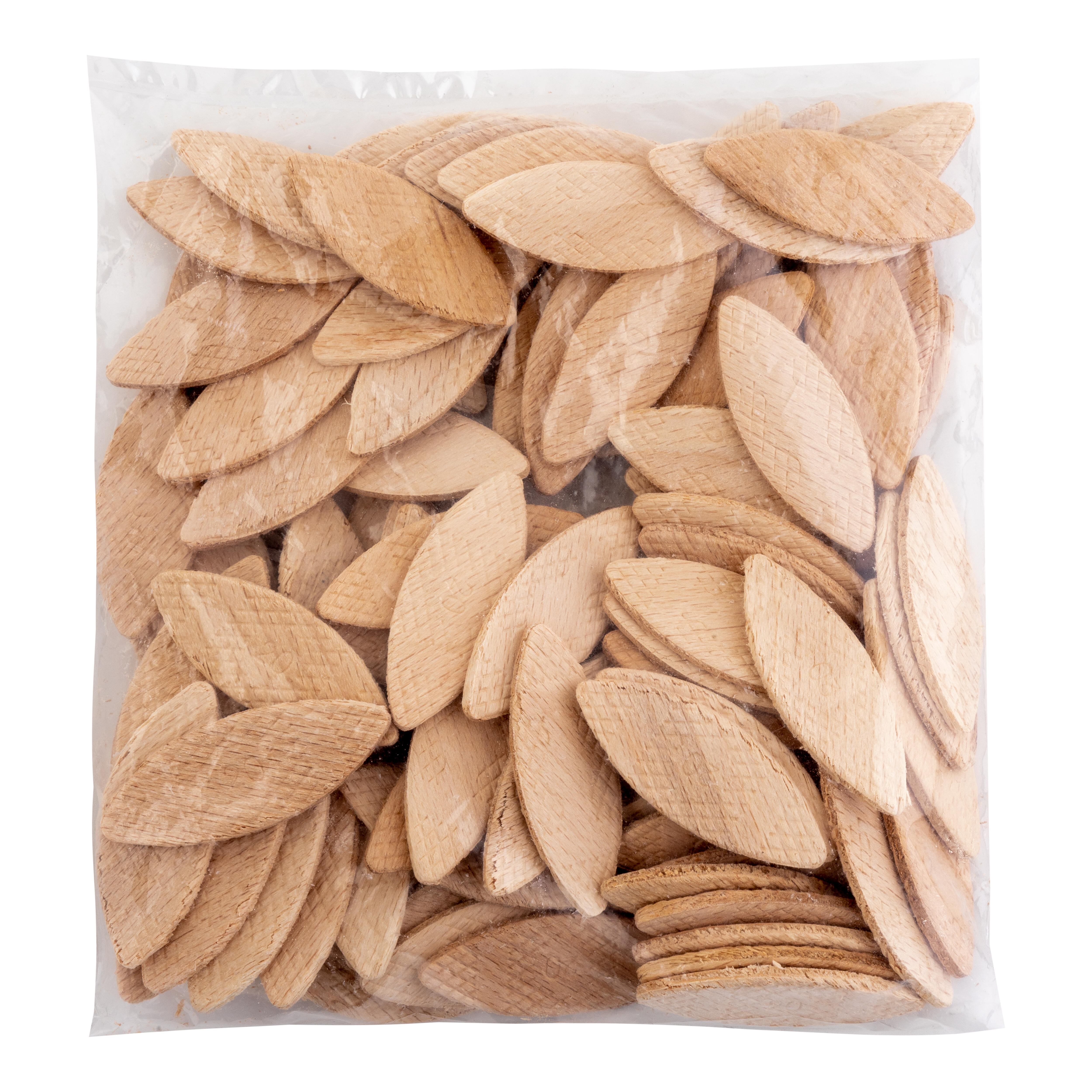 GALLETAS DE MADERA PARA ENSAMBLAR NUM.20 (56 X 23 MM). 100 UDS - 2