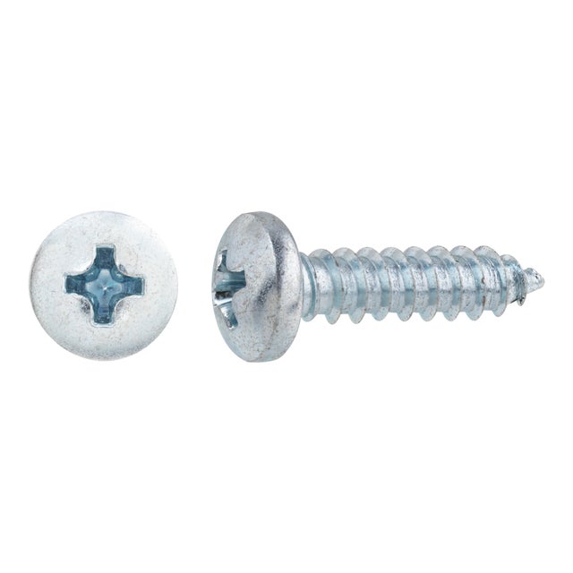 TORNILLOS ROSCA CHAPA PARA METAL CINCADOS 4,2X25MM. 250UDS