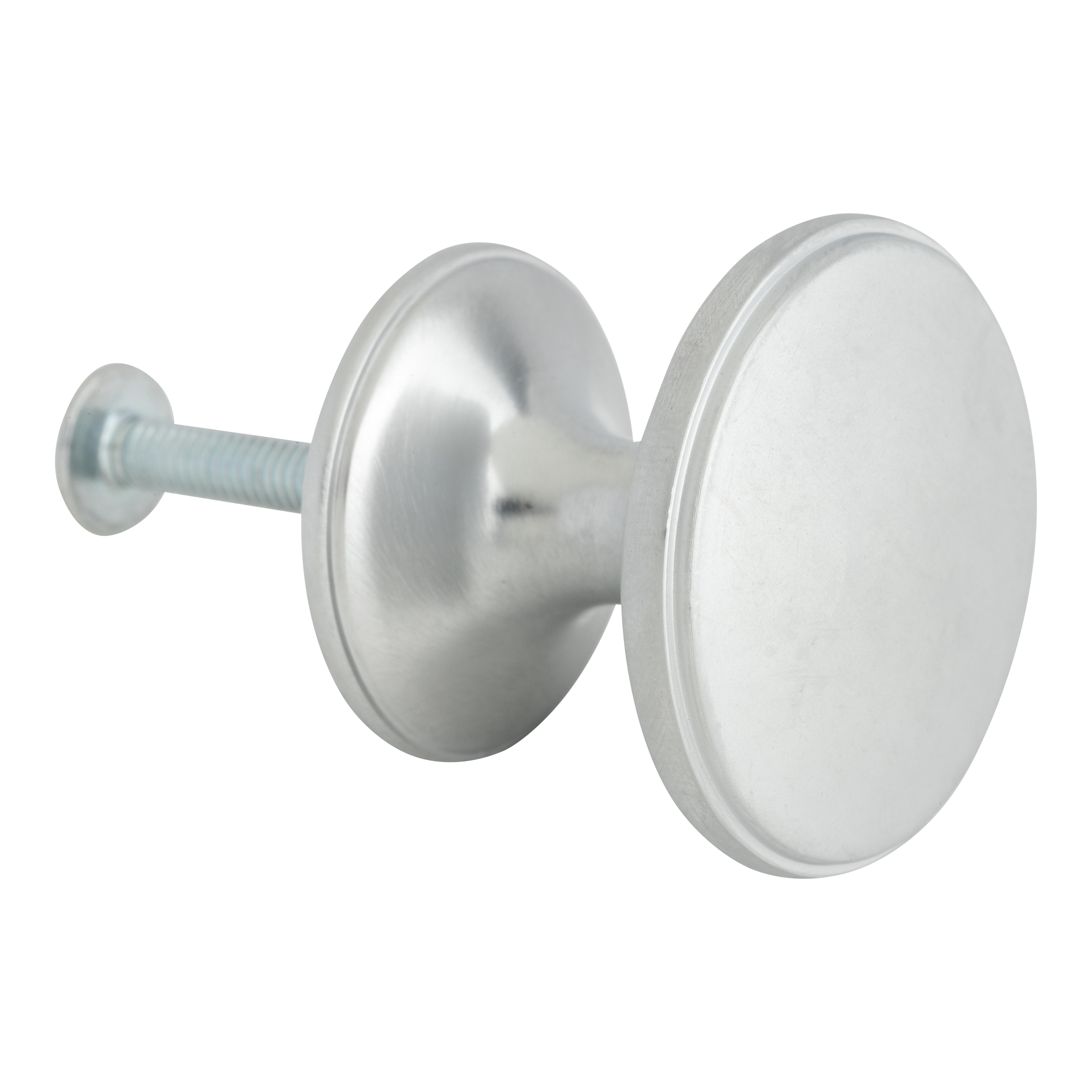 POMO MUEBLE ZAMAK CROMO MATE 1UD - 2