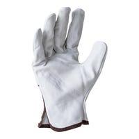 GUANTE CUERO FLOR  BLANCO TALLA 9 JUBA  BNPS1LT  - 3