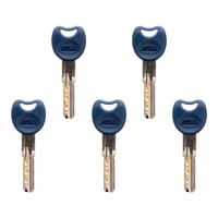 CILINDRO SEGURIDAD  ANTIROTURA Y ANTIBUMPING 40 X 40  MM.  NIQUEL 10000 AMIG - 3