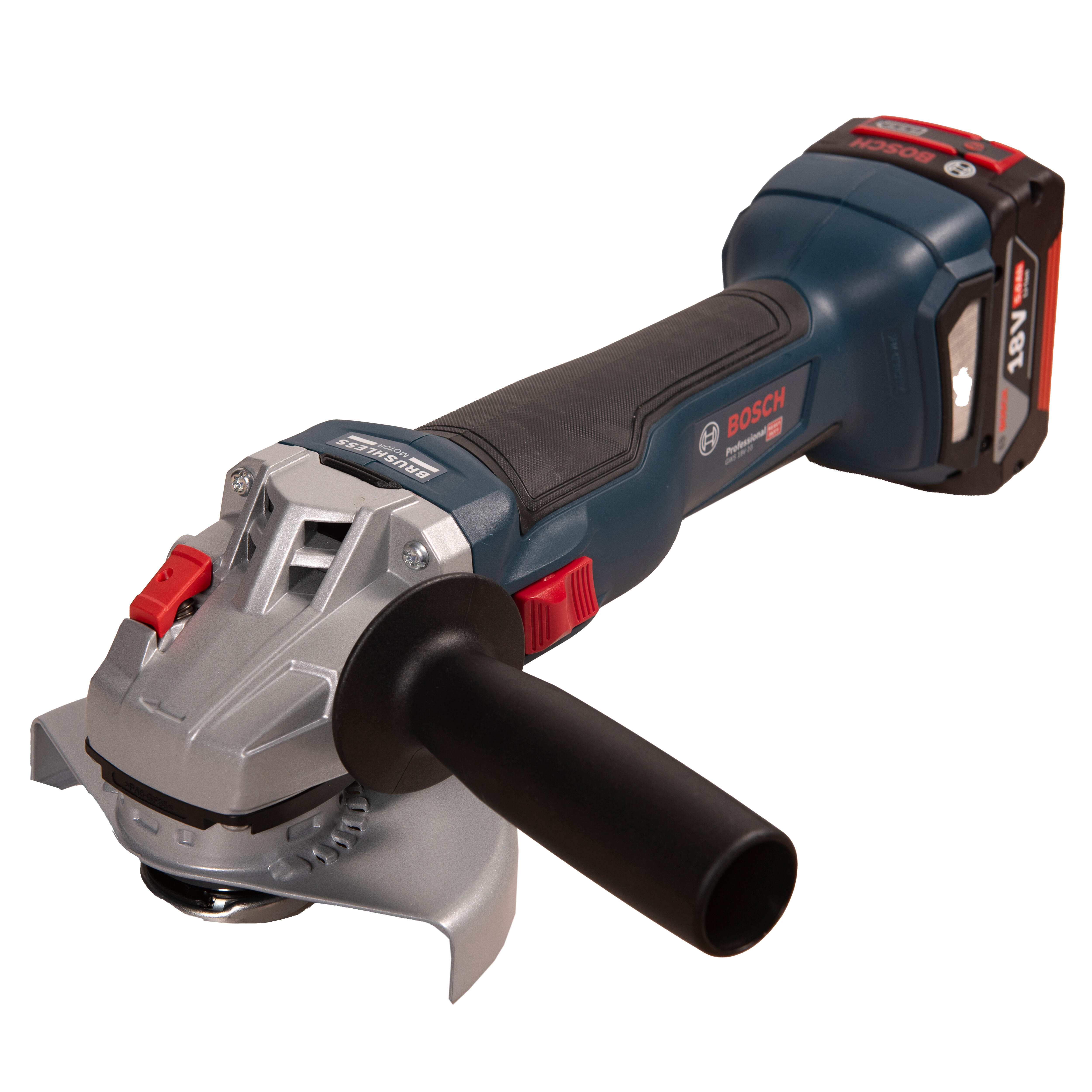 PACK TALADRO PERCUTOR GSB 18V-45 + MARTILLO SDS PLUS GBH 18V-22 + AMOLADORA GWS 18V-10 BOSCH - 8