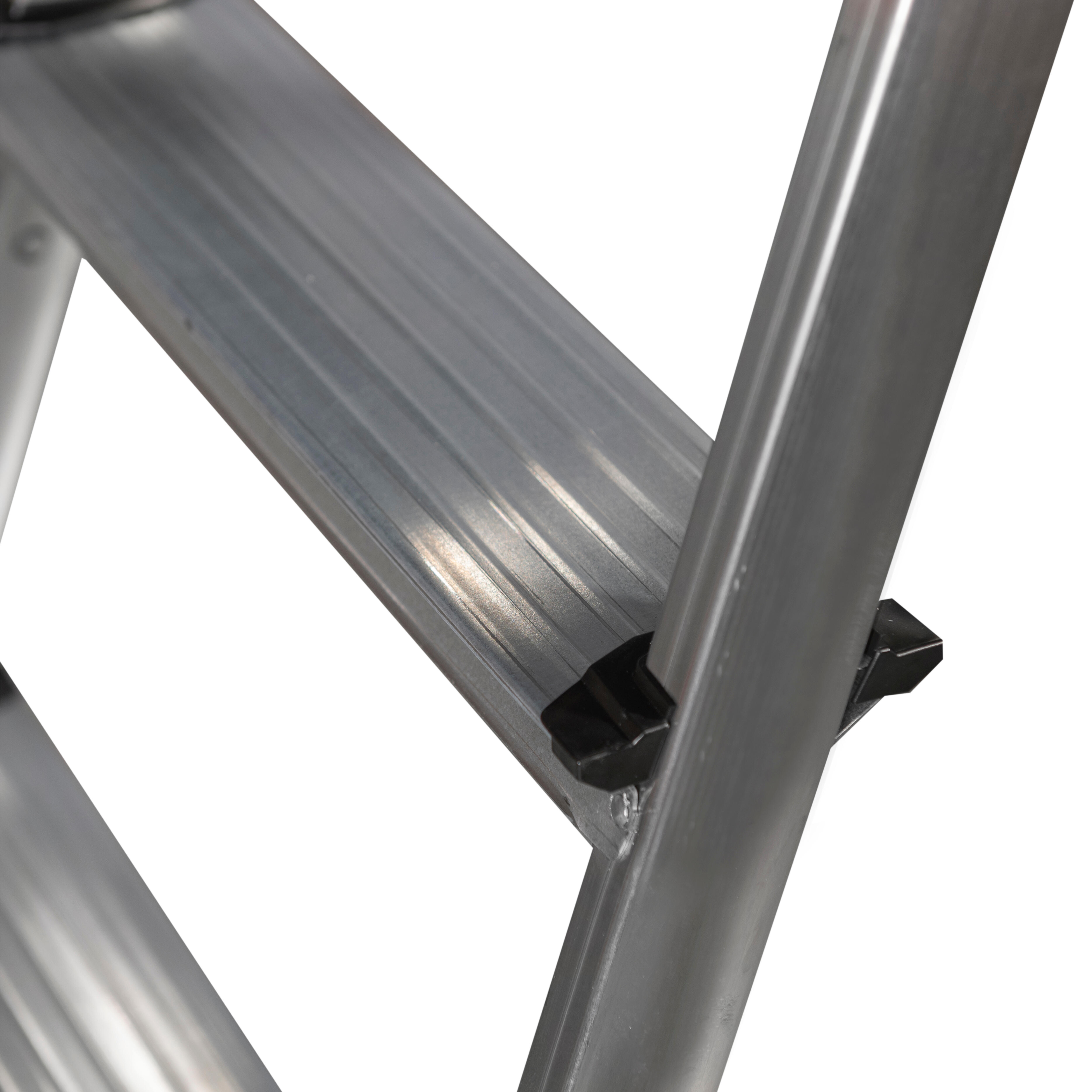 ESCALERA DOMÉSTICA ALUMINIO-ACERO 5 PELDAÑOS - 3