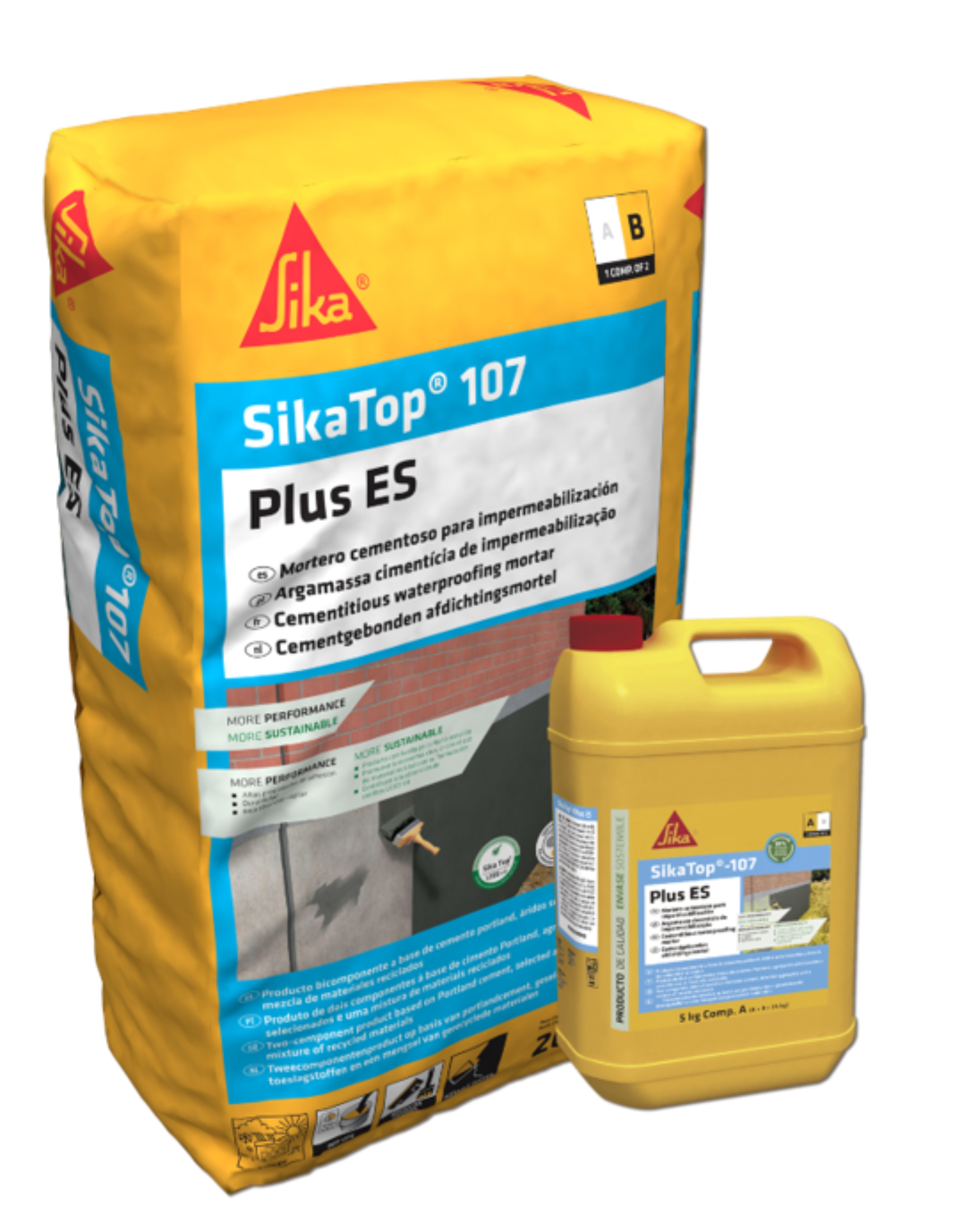 MORTERO IMPERMEABLE SIKATOP 107 25 KG - 3