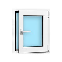 VENTANA ALUMINIO OSCILOBATIENTE BLANCA 50X60CM - 2