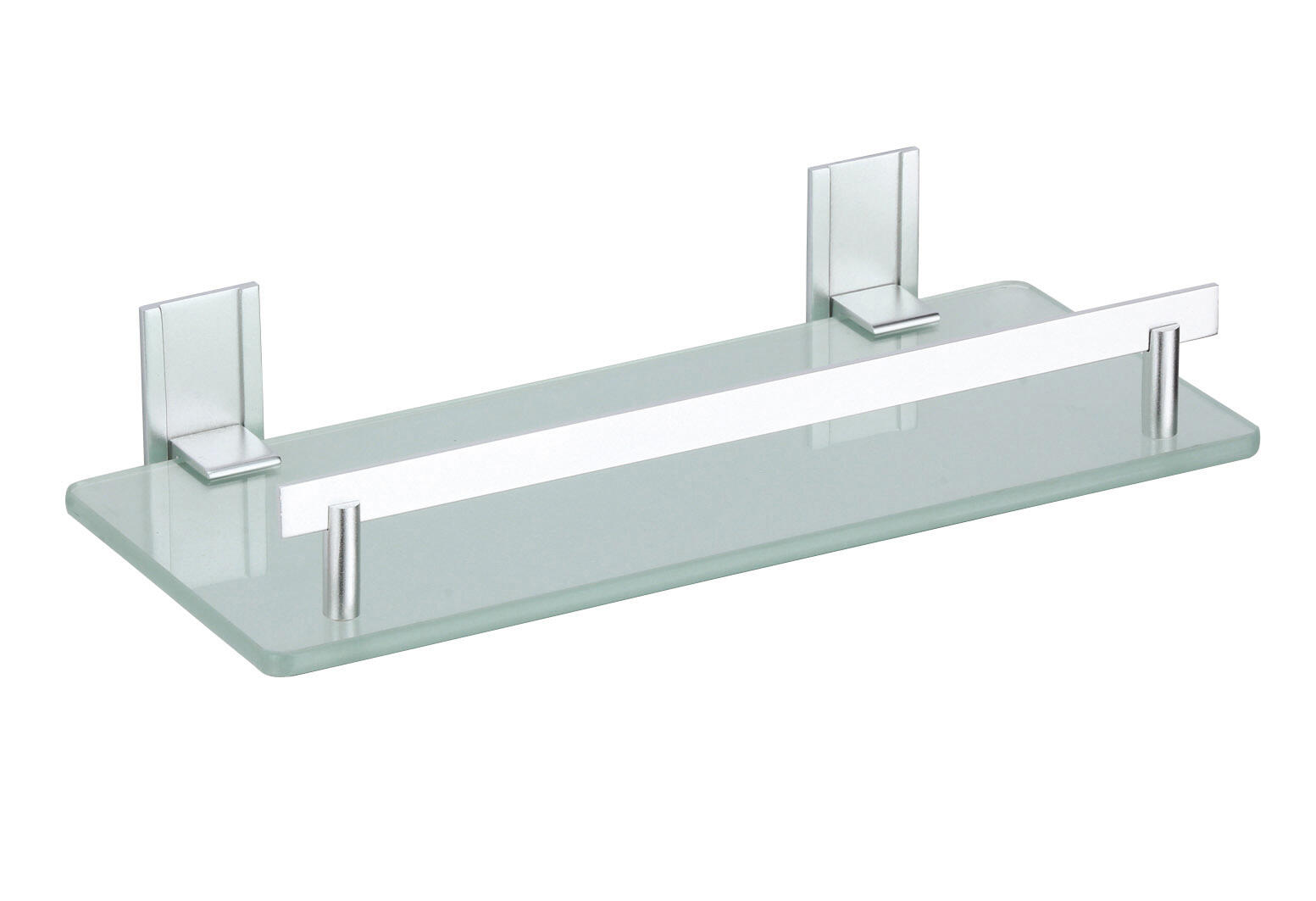 ESTANTE DE BAÑO ALUMINIO-VIDRIO - 2