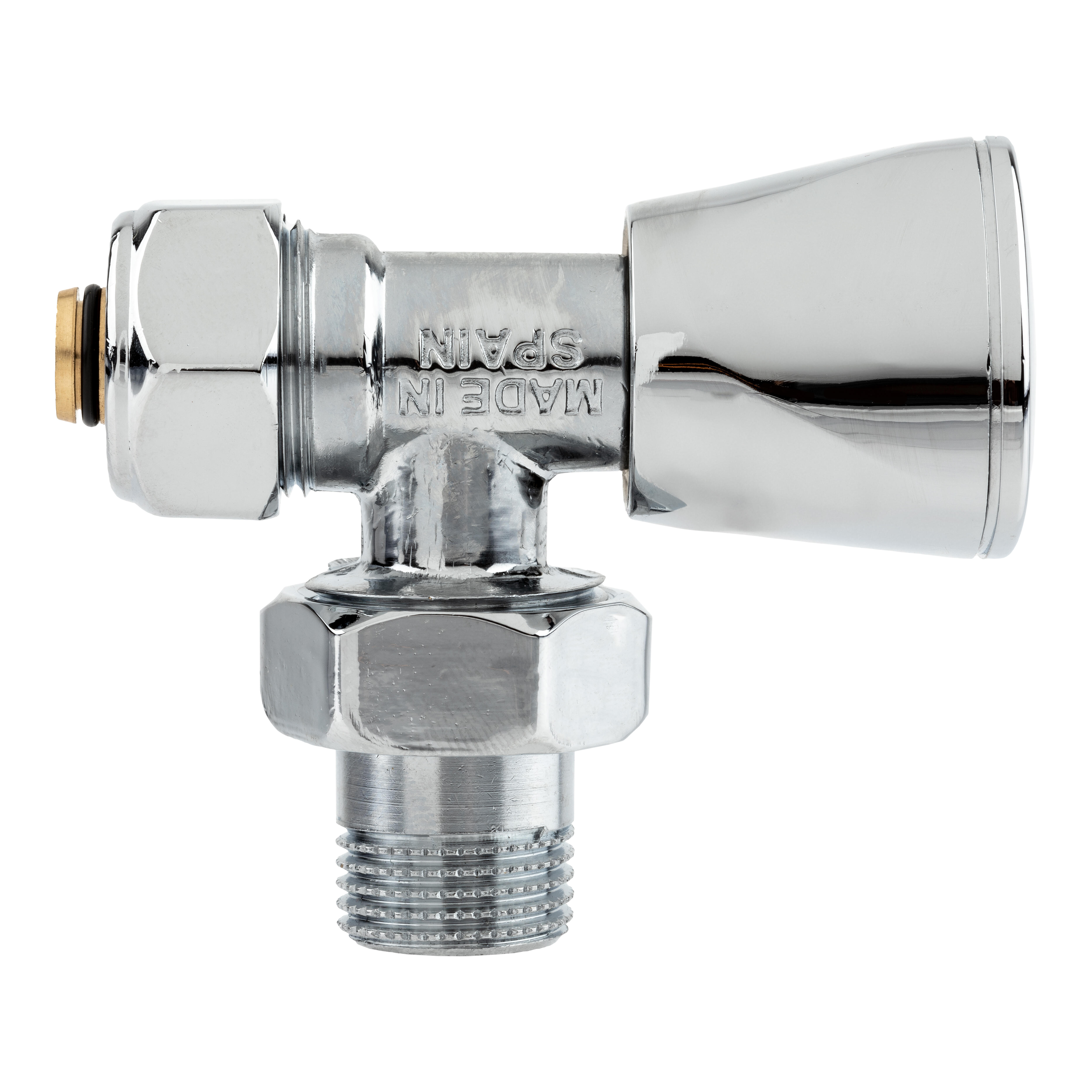 VÁLVULA+DETENTOR MULTICAPA CROMO Ø 1/2