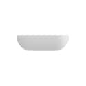 LAVABO SOBREPONER OVALADO 46.5X34X12CM BLANCO MATE - 4