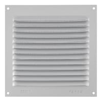 REJILLA DE VENTILACION CON MOSQUITERA SOBREPONER ALUMINIO BRUTO 15 X 15 CM. ESPESOR 0.8  MM - 2