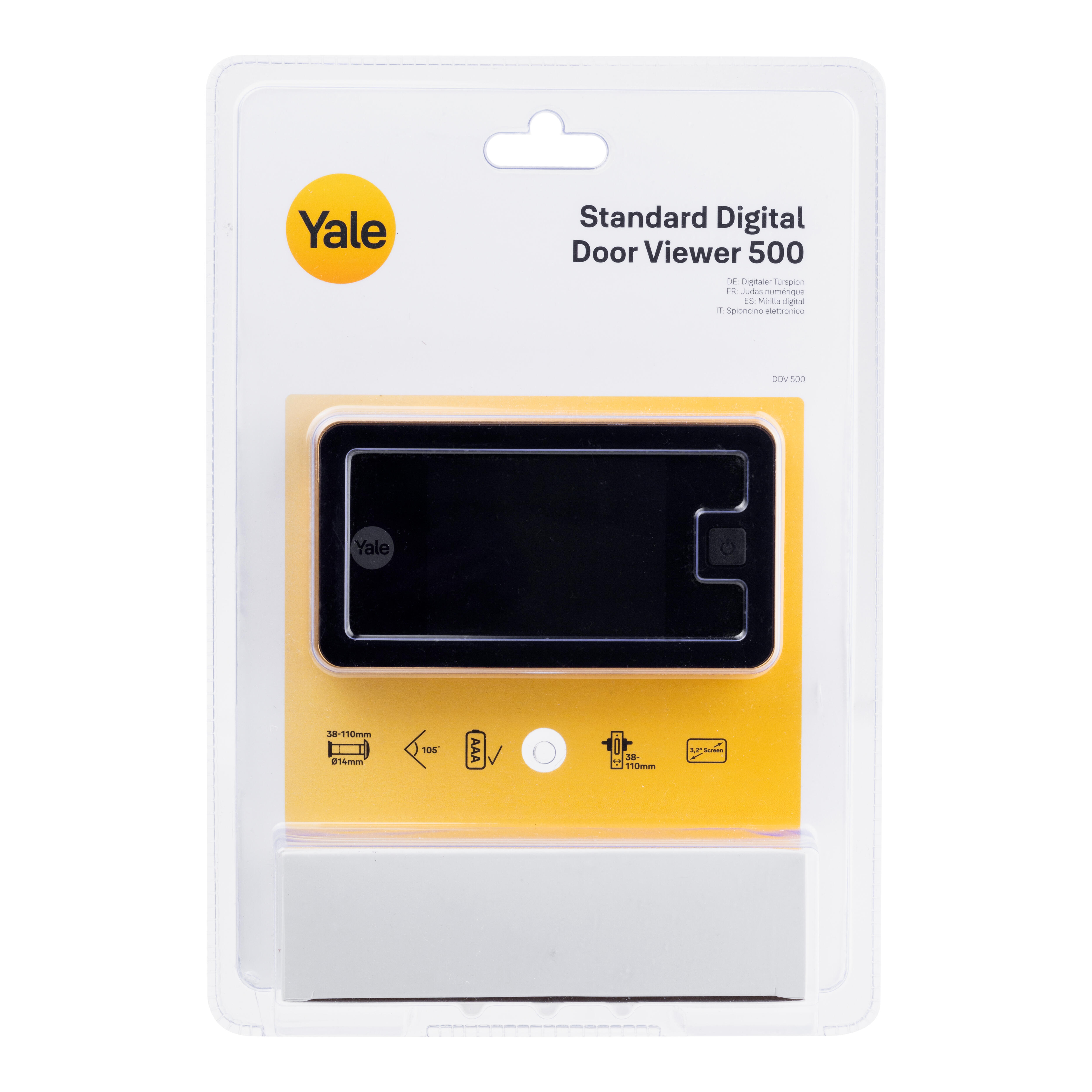 MIRILLA DIGITAL PARA PUERTA LCD DE 3,2 PULGADAS COLOR DORADO - 3