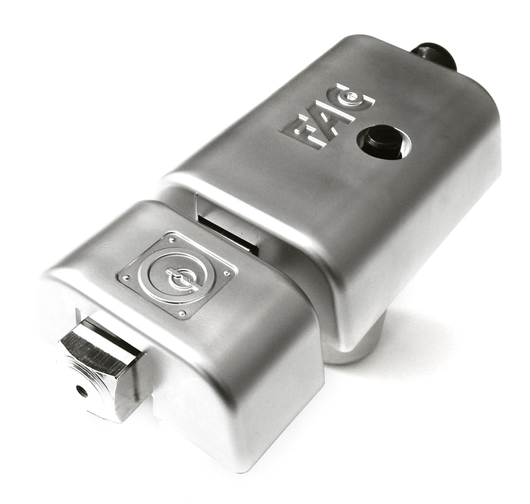 CERROJO PUERTA DE SEGURIDAD ANTIBUMPING INTERIOR Y EXTERIOR CROMO 5 LLAVES FAC - 2