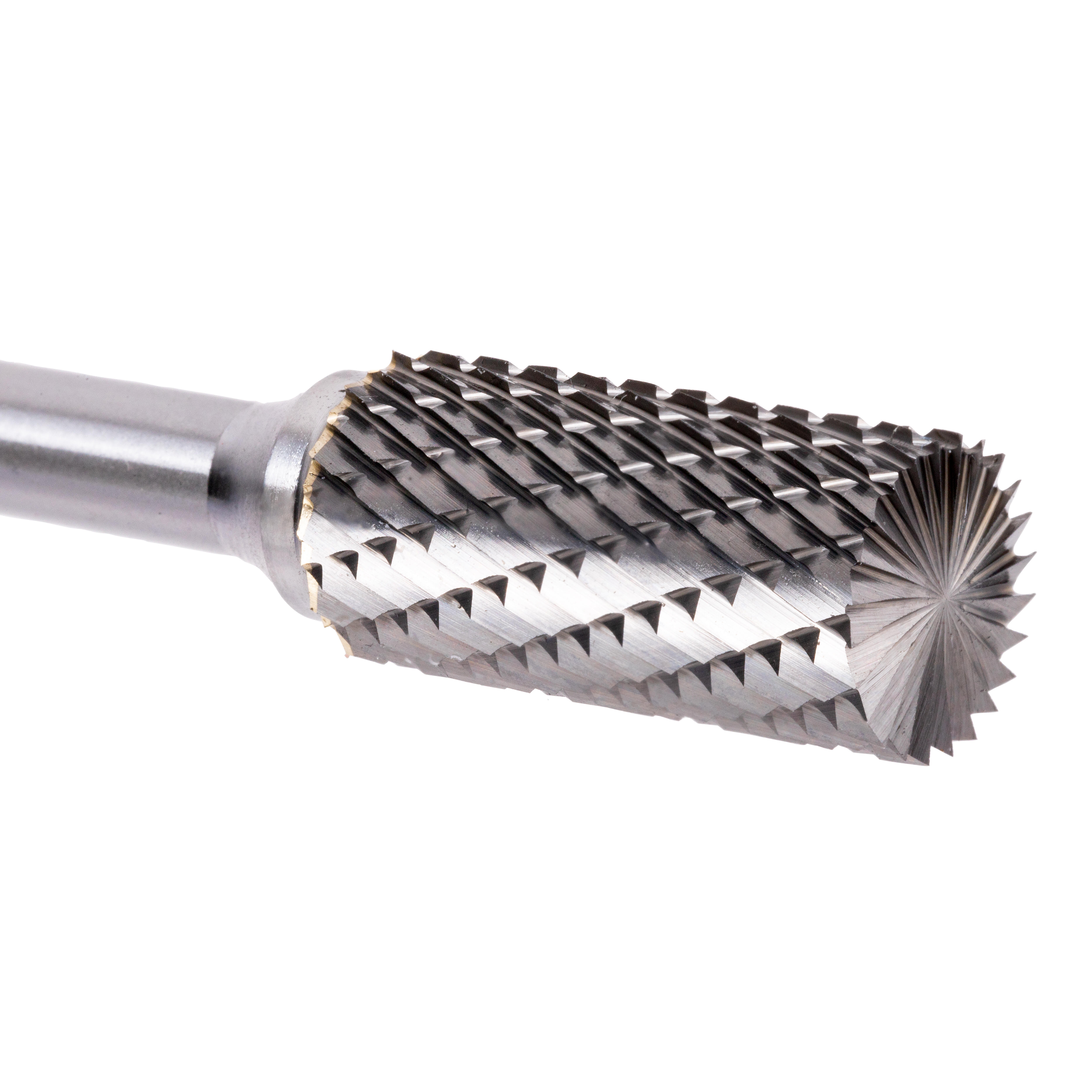 3 FRESAS METAL PARA AMOLADORA RECTA 6MM STAYER - 5