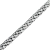CABLE ACERO GALVANIZADO 6 X 7 + 1  4 MM CABLES Y ESLINGAS. 50 M - 2