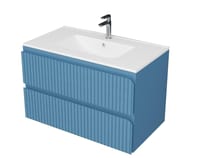 MUEBLE DE BAÑO BLUR AZUL 80X45CM - 3