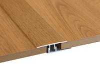 PERFIL TRANSICIÓN ADHESIVO DE ALUMINIO NOGAL 240CM - 2