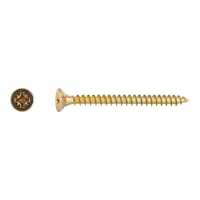 TORNILLOS TIRAFONDO PARA MADERA BICROMATADOS 5X60MM. 100UDS - 3