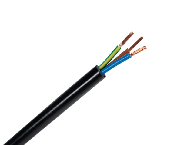 CABLE ELÉCTRICO RV-K 3G 1.5MM2 NEGRO 100M