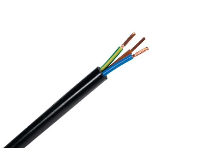 CABLE ELÉCTRICO RV-K 3G 1.5MM2 NEGRO 100M - 1