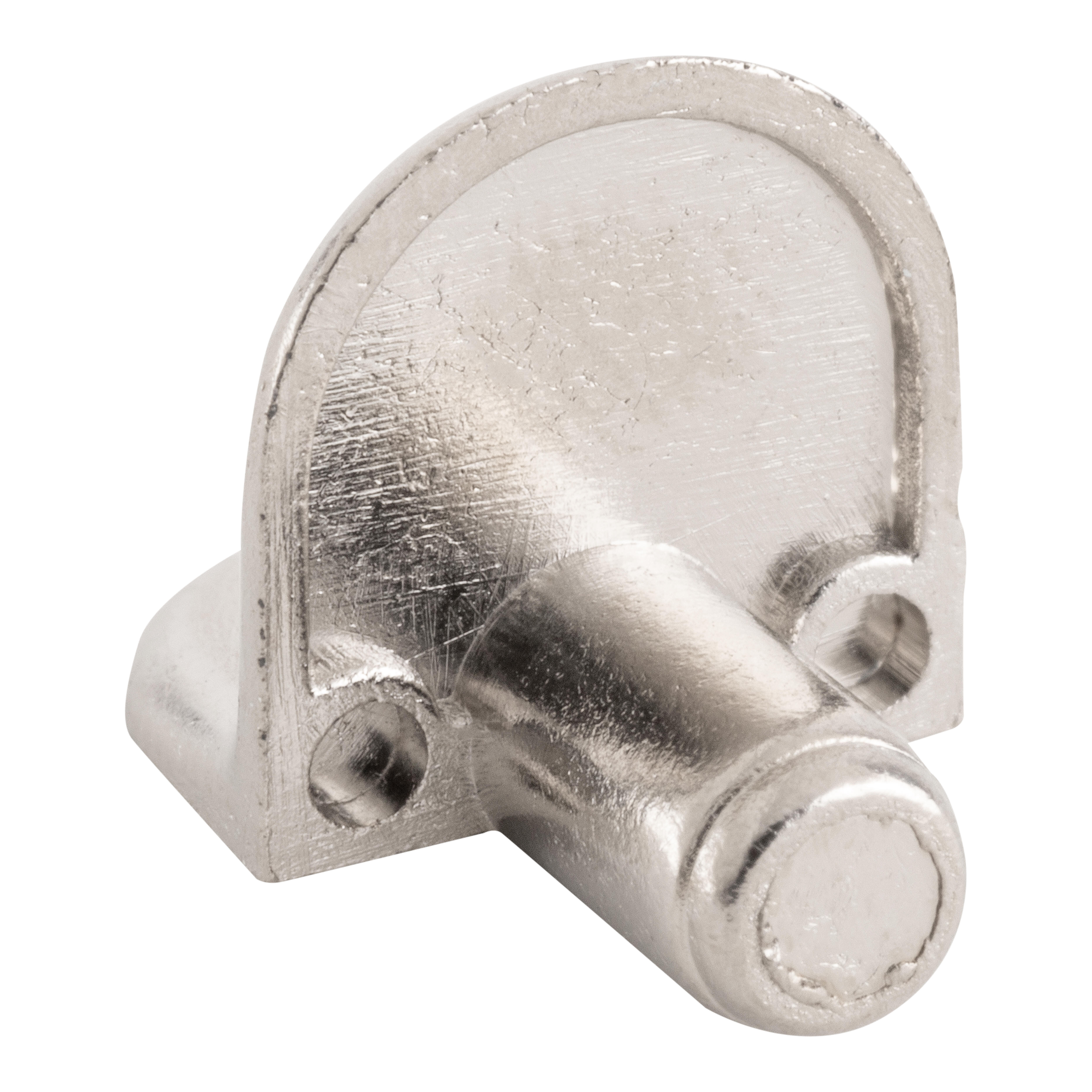 PORTAESTANTE ESCUADRA PLANA NIQUELADO. 12 UDS - 2