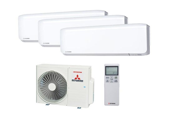 AIRE ACONDICIONADO MULTISPLIT 2X1800+3000 FRIGORIAS MITSUBISHI