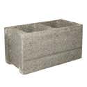 BLOQUE DE HORMIGÓN GRIS 39X19X19 CM - 2