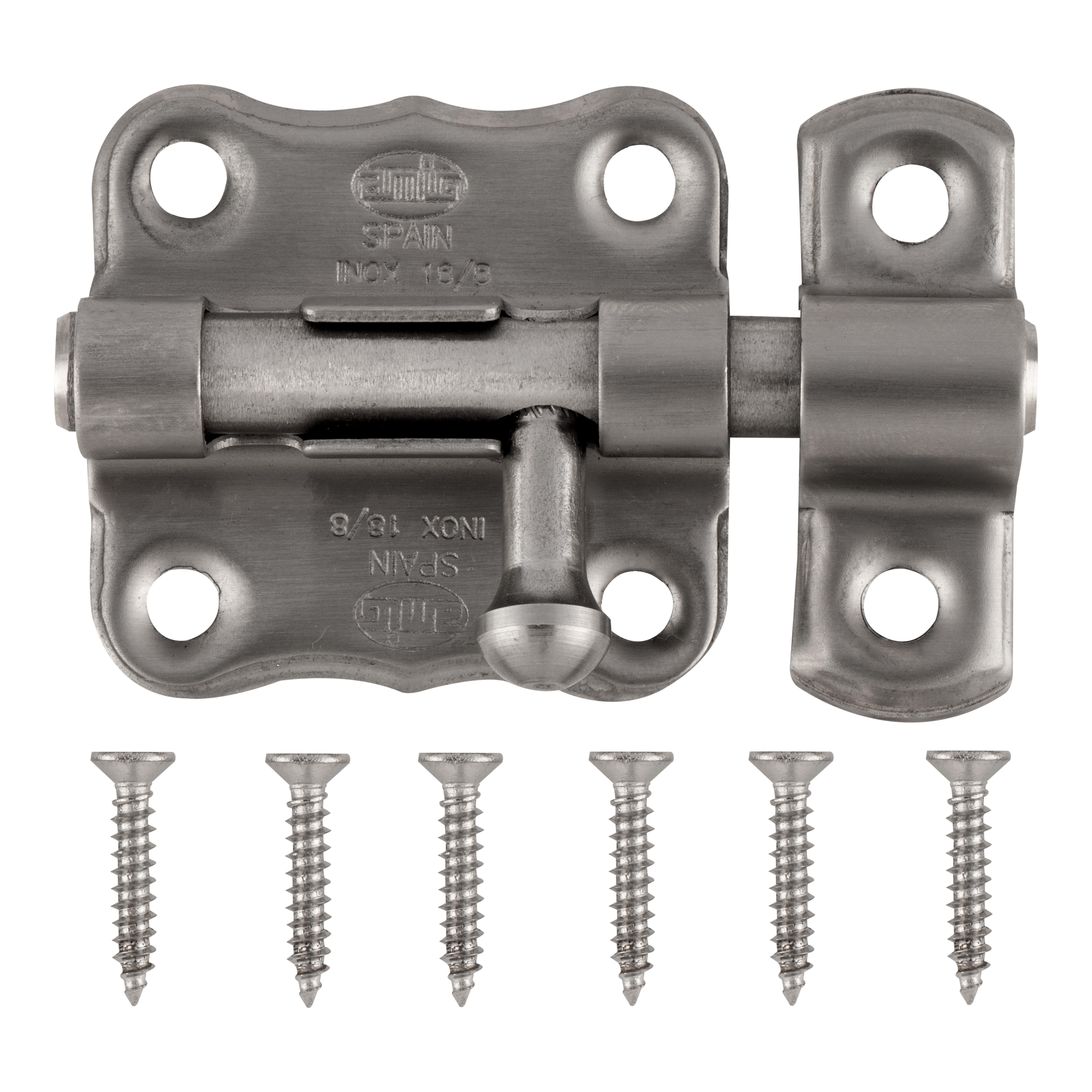 PESTILLO 40  MM. ACERO INOXIDABLE MOD 384 AMIG - 2