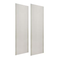 KIT PUERTAS DE ARMARIO CORREDERAS 235 X 60 CM 2 UNIDADES + GUIAS - 2