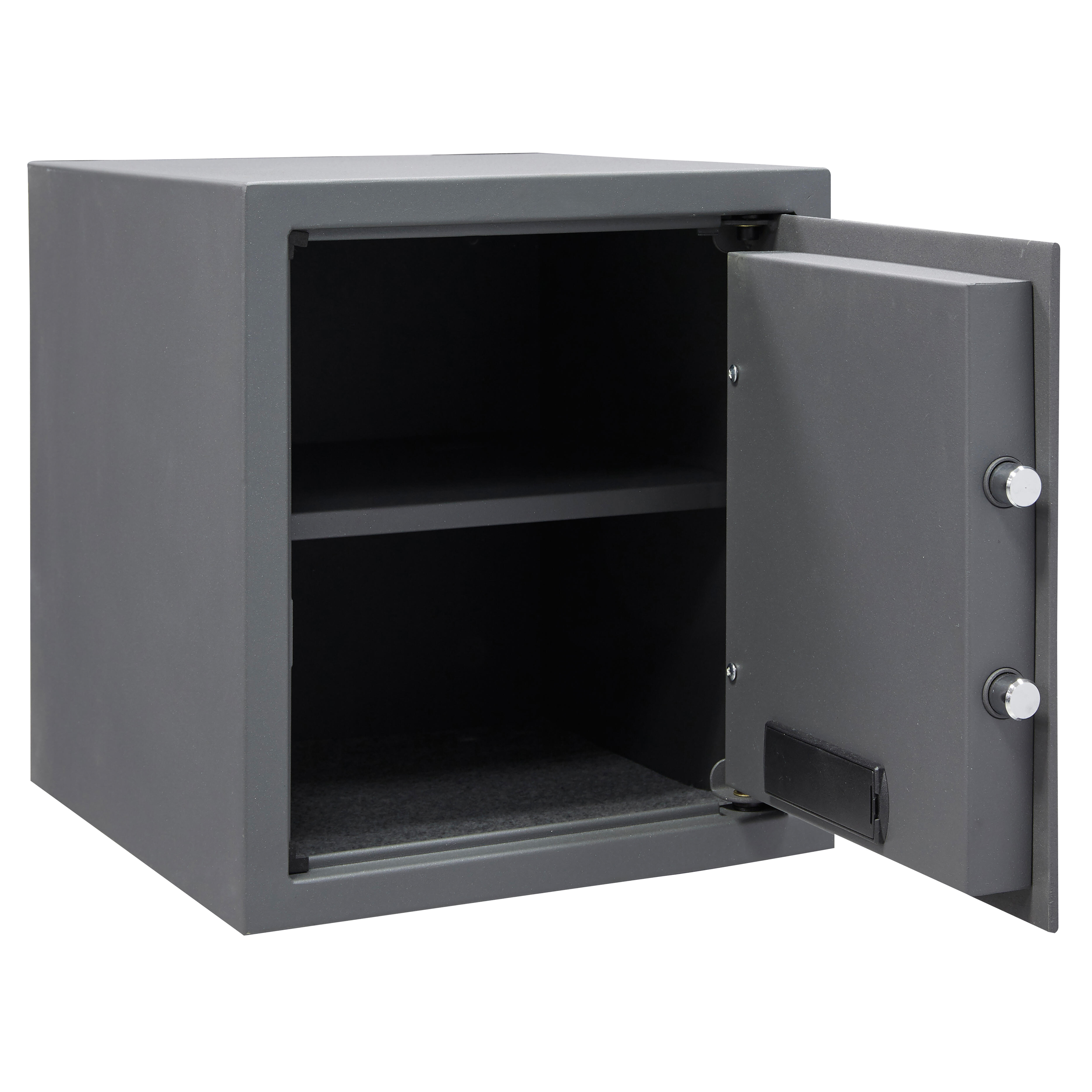 CAJA FUERTE ELECTRÓNICA DE APERTURA CON CÓDIGO DE SOBREMESA DE TAMAÑO GRANDE 39L ARREGUI - 2