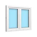 VENTANA PVC OSCILOBATIENTE BLANCA 120X100CM - 3