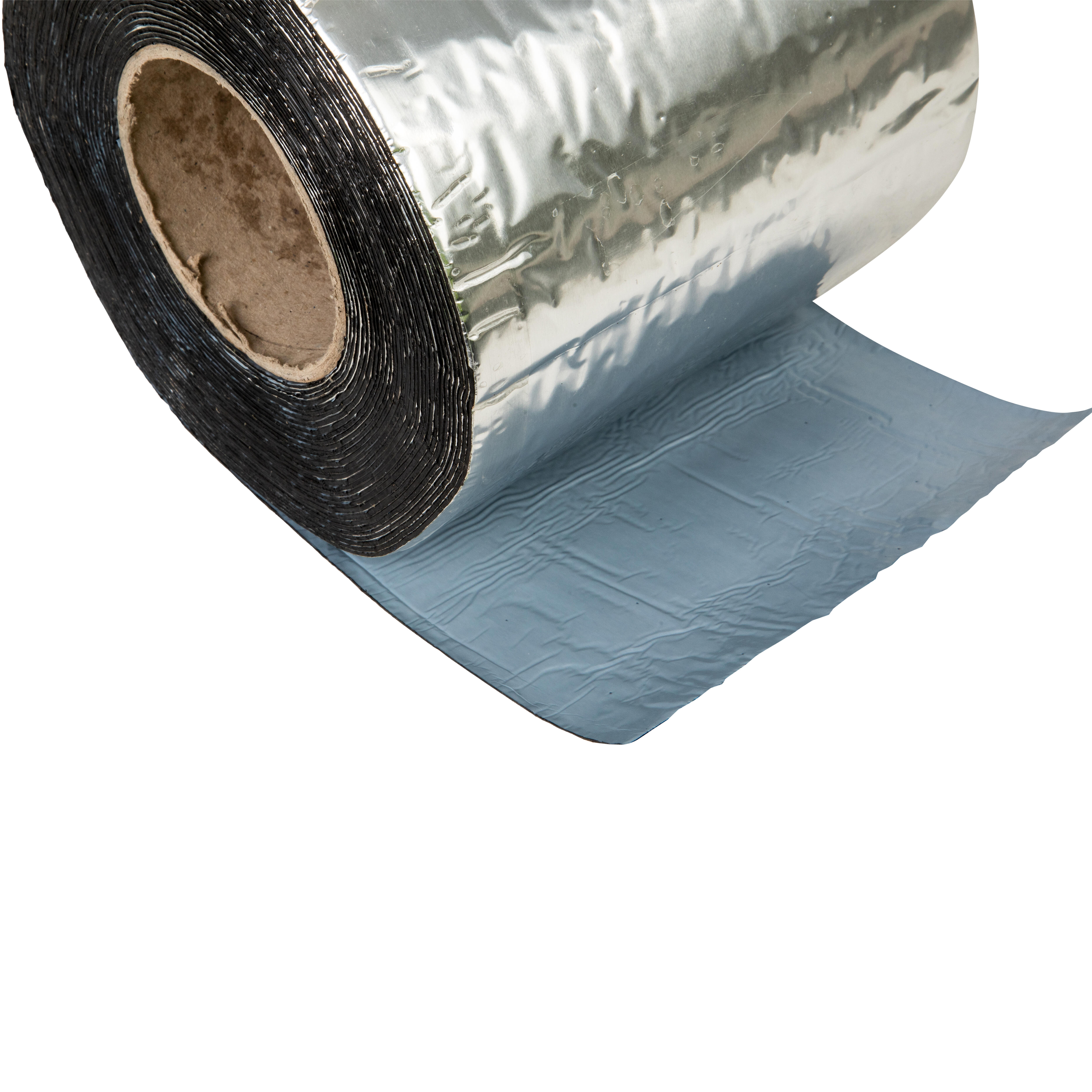 BANDA AUTOADHESIVA BETÚN ELASTÓMERO RAPID BRIC ALUMINIO 15 CM 12 M - 2