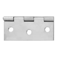 BISAGRA 50 X 40  MM. CON REMATE ACERO INOXIDABLE. 2 UDS - 2