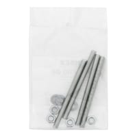 ESPARRAGO  PARA ANCLAJE QUIMICO 8 X 110  MM. INDEX. 4 UDS - 4