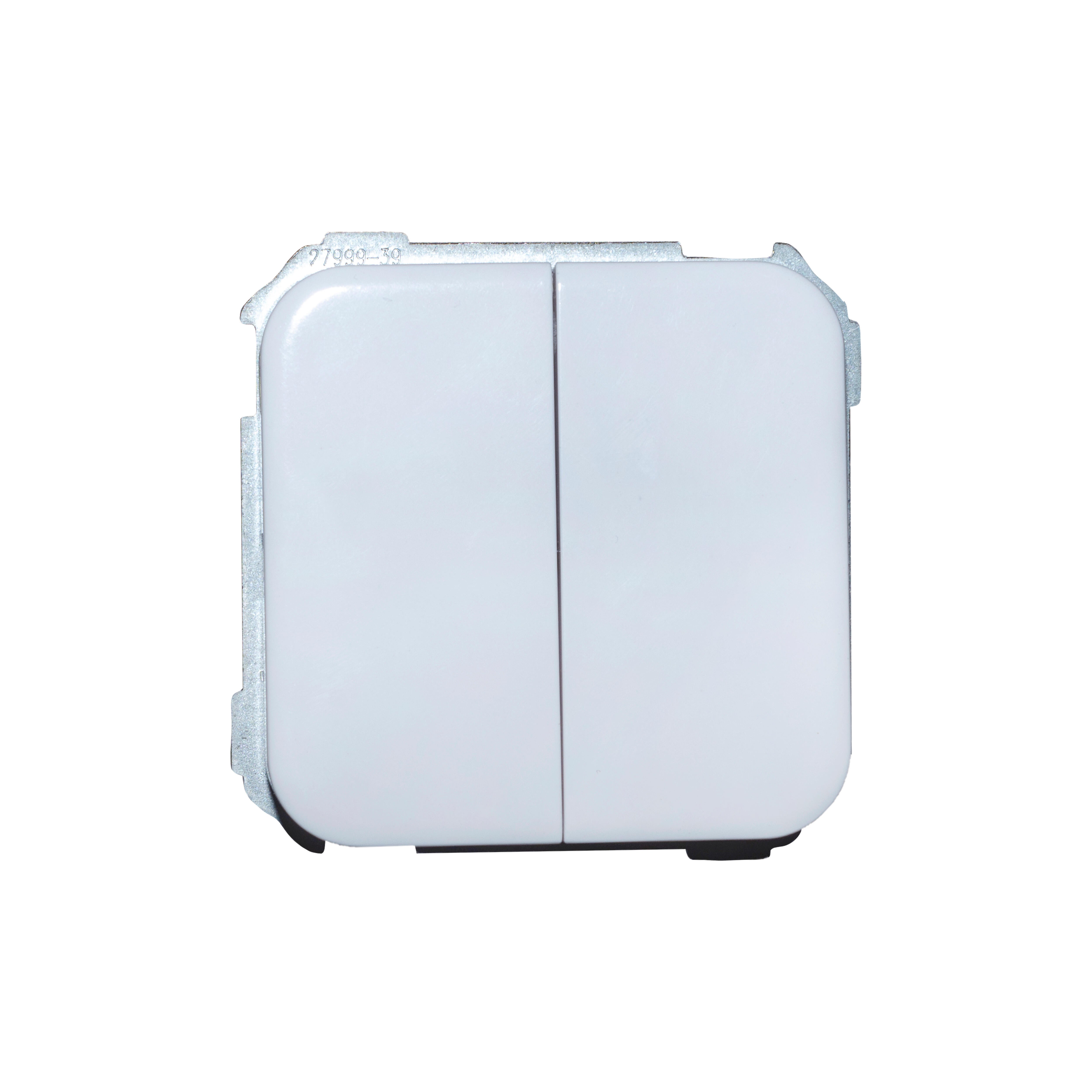 CONMUTADOR DOBLE SERIE SIMON 31 BLANCO - 2