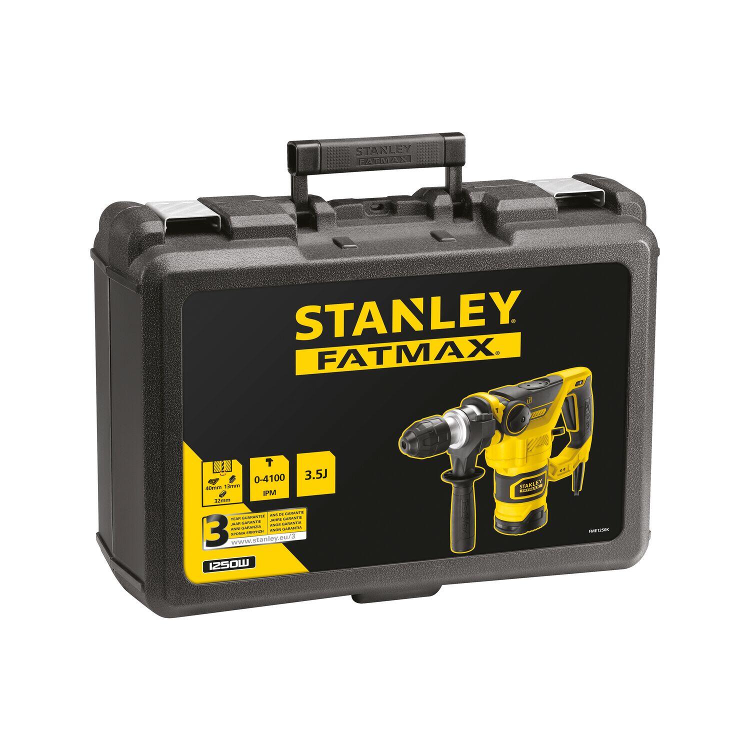 MARTILLO COMBINADO STANLEY FME1250K-QS 1250W 3.5J - 8