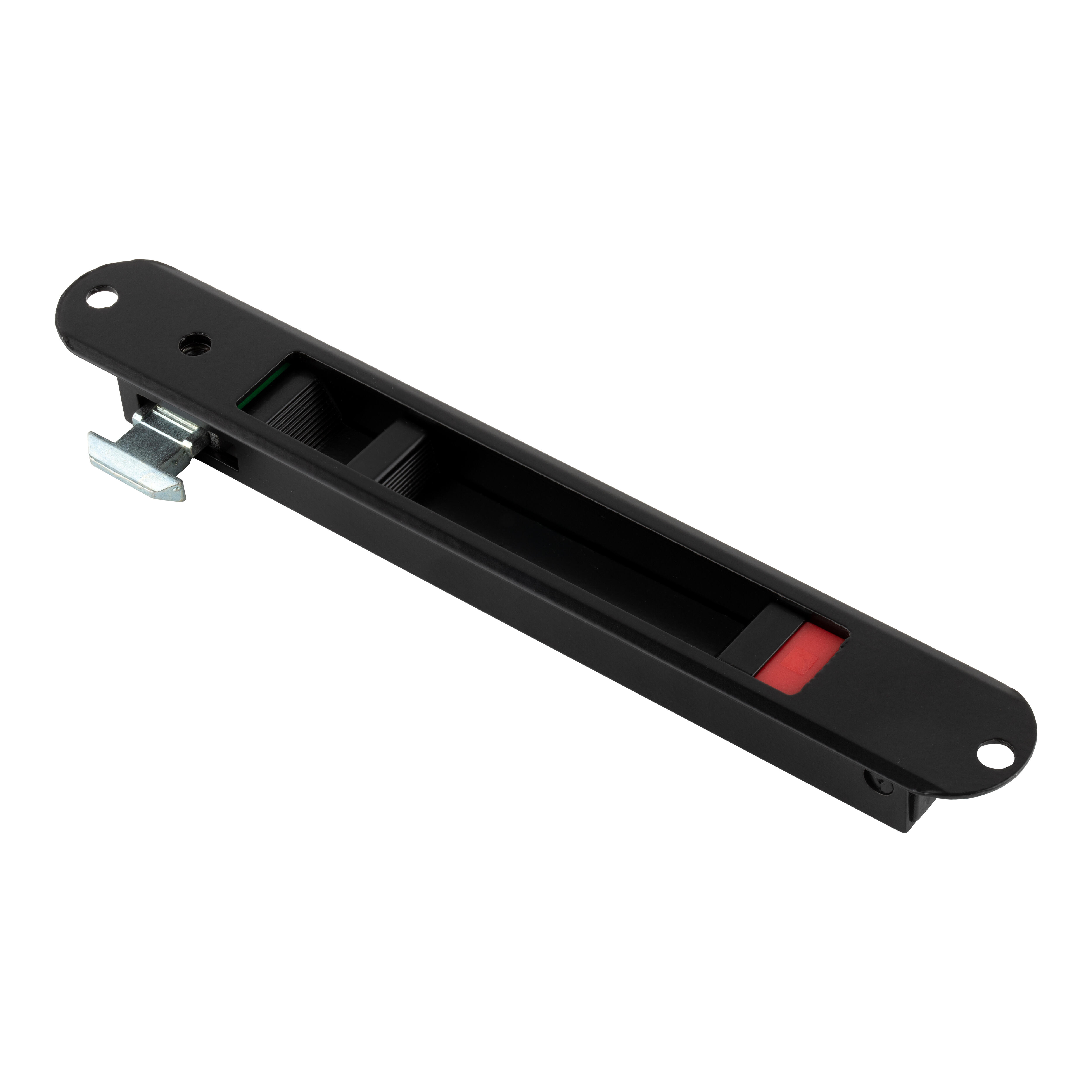 CIERRE PARA VENTANA CORREDERA CON TORNILLO NEGRO. 2 UDS.  - 2