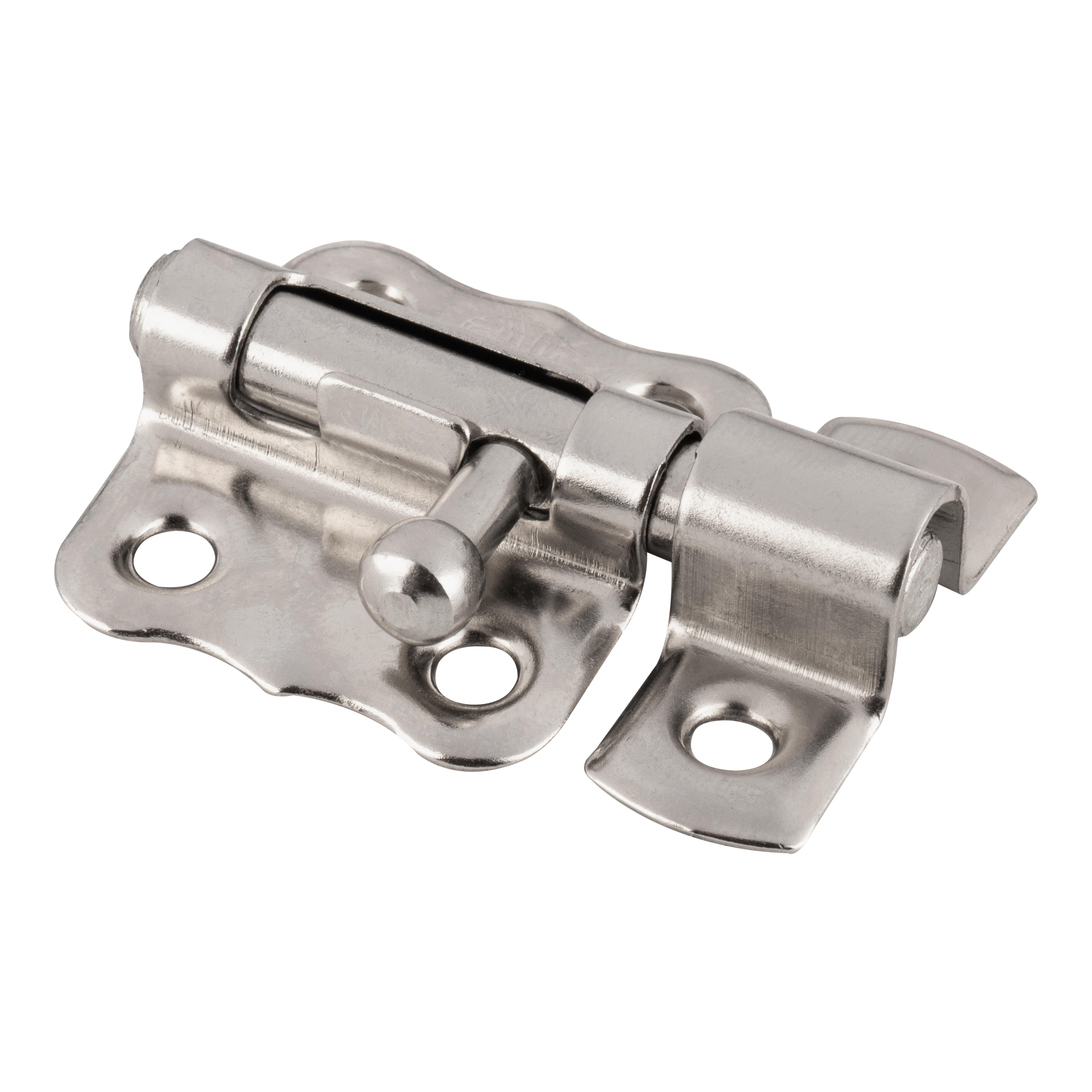 PESTILLO PUERTA DE SEGURIDAD PARA INTERIOR NIQUELADO AMIG - 2