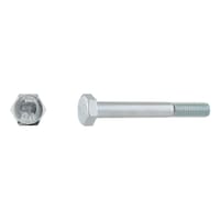 TORNILLOS MÉTRICOS HEXAGONALES PARA METAL CINCADOS 10X80MM. 50UDS - 2