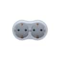 ADAPTADOR PARA BASE 2 TOMAS 16A FRONTAL - 2